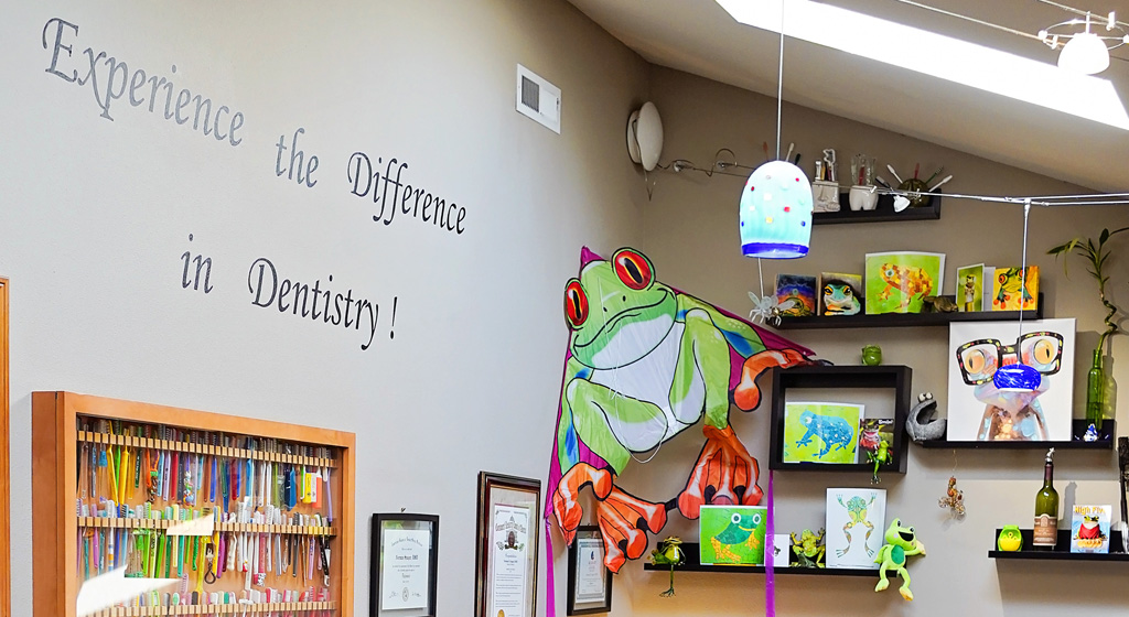 Kids spot in the clinic of Your Broadway Dental